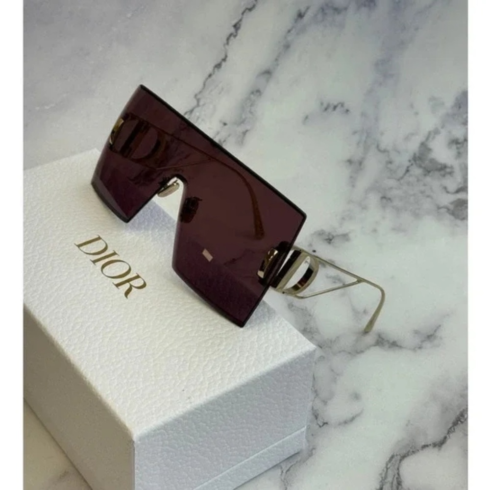CHRISTIAN DIOR Burgundy Sunglasses 30Montaigne M1U B0D0 NWT - Picture 15 of 15